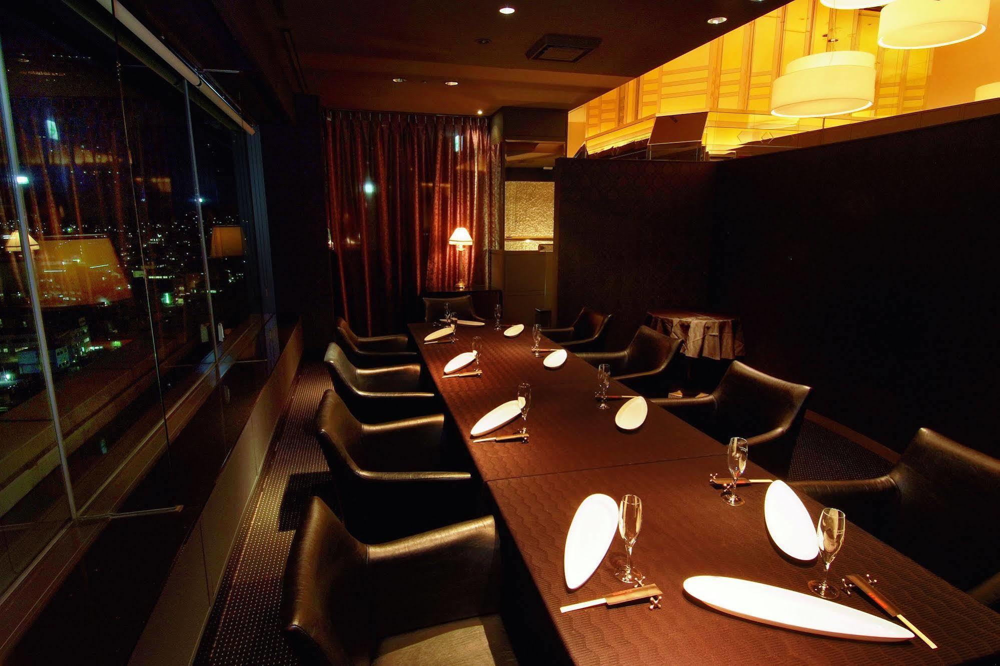 The Global View Nagasaki Hotel Luaran gambar Interior of the restaurant